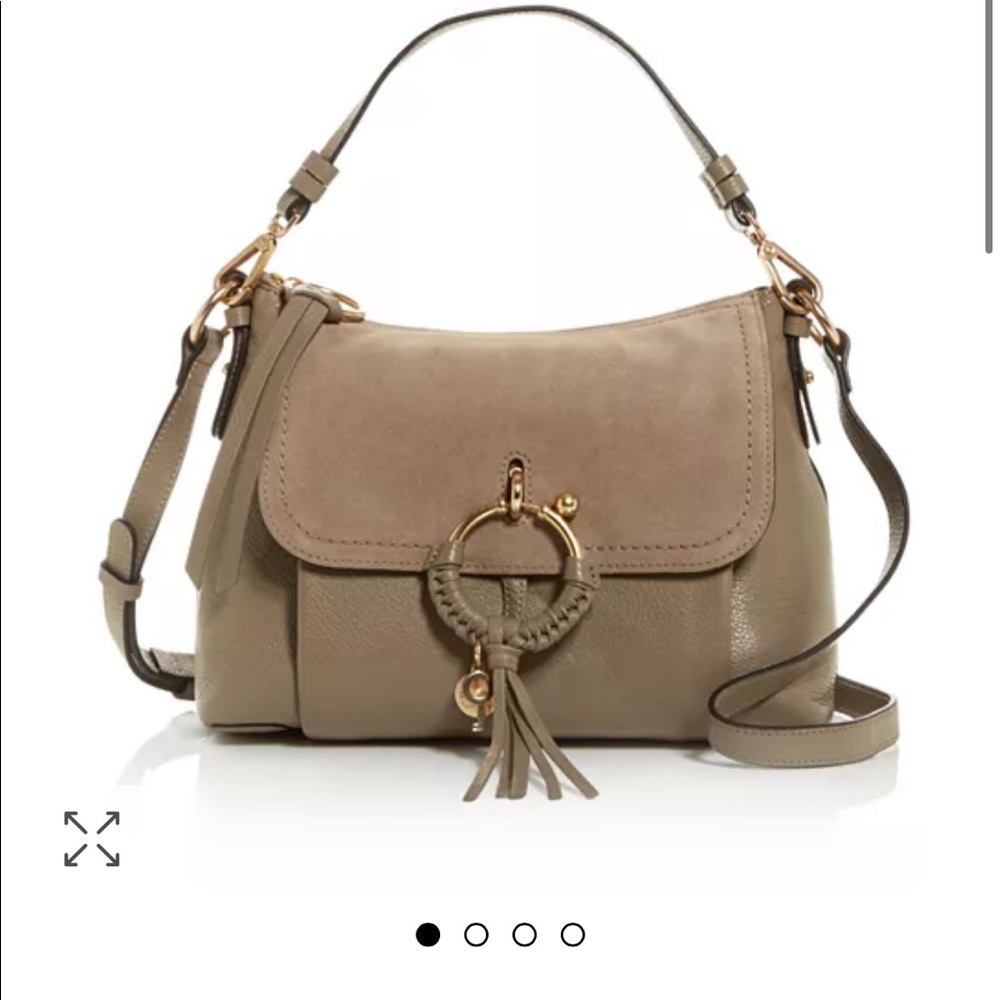 See by Chloé Joan Small Leather & Suede Shoulder Bag